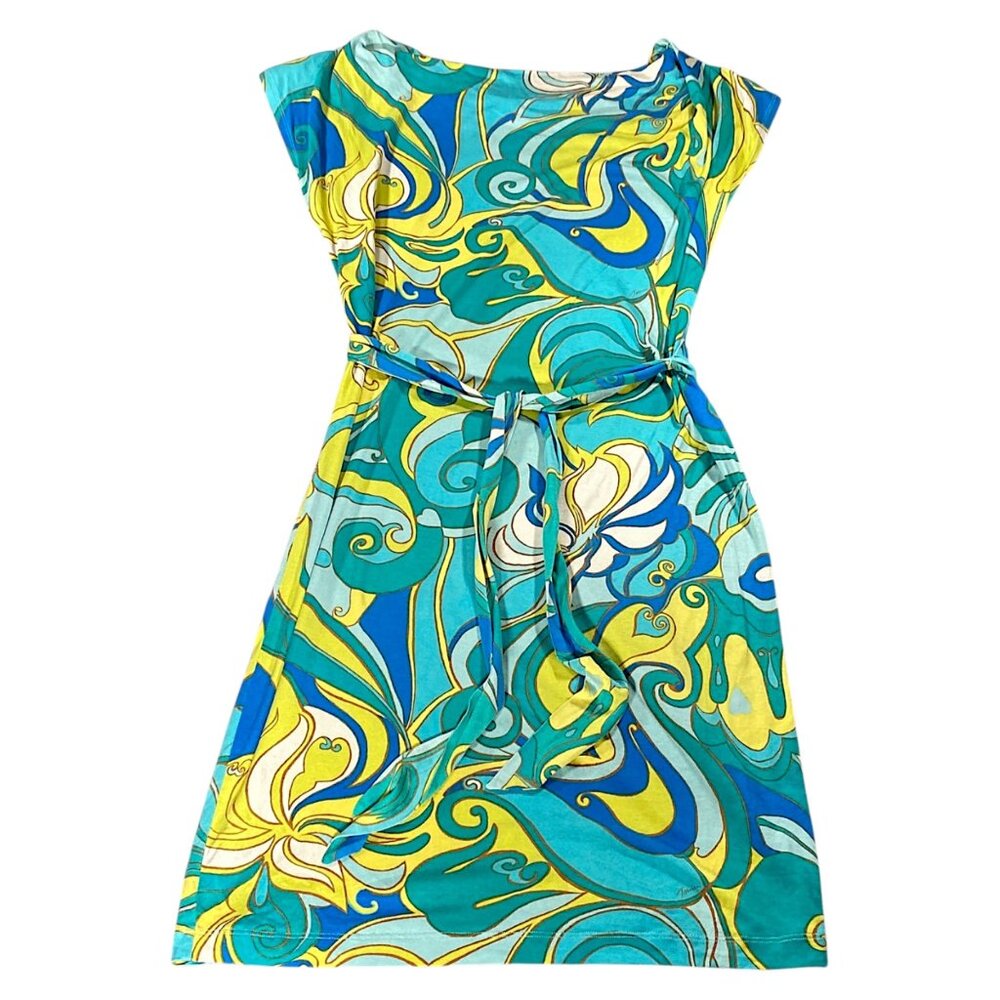 Banana Republic Trina Turk Dress Womens M Multicolor Floral Shift Bodycon